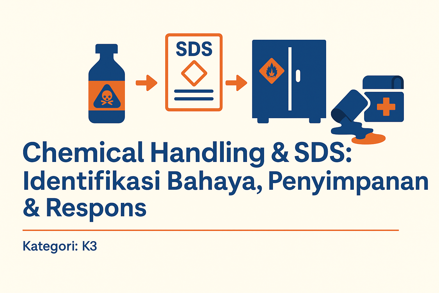 Chemical Handling & SDS: Identifikasi Bahaya, Penyimpanan, & Respons