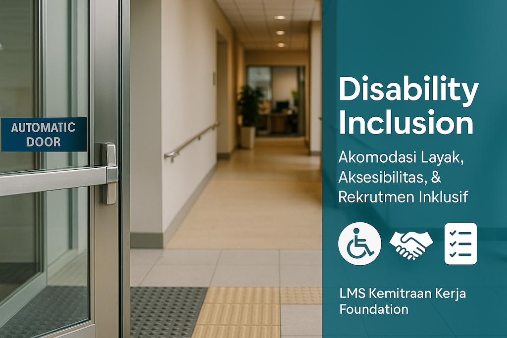 Disability Inclusion: Akomodasi Layak, Aksesibilitas, & Rekrutmen Inklusif